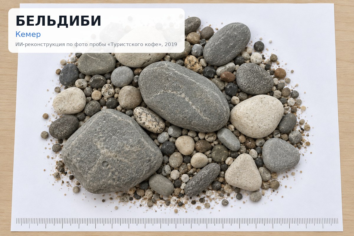 Проба с пляжа: Бельдиби