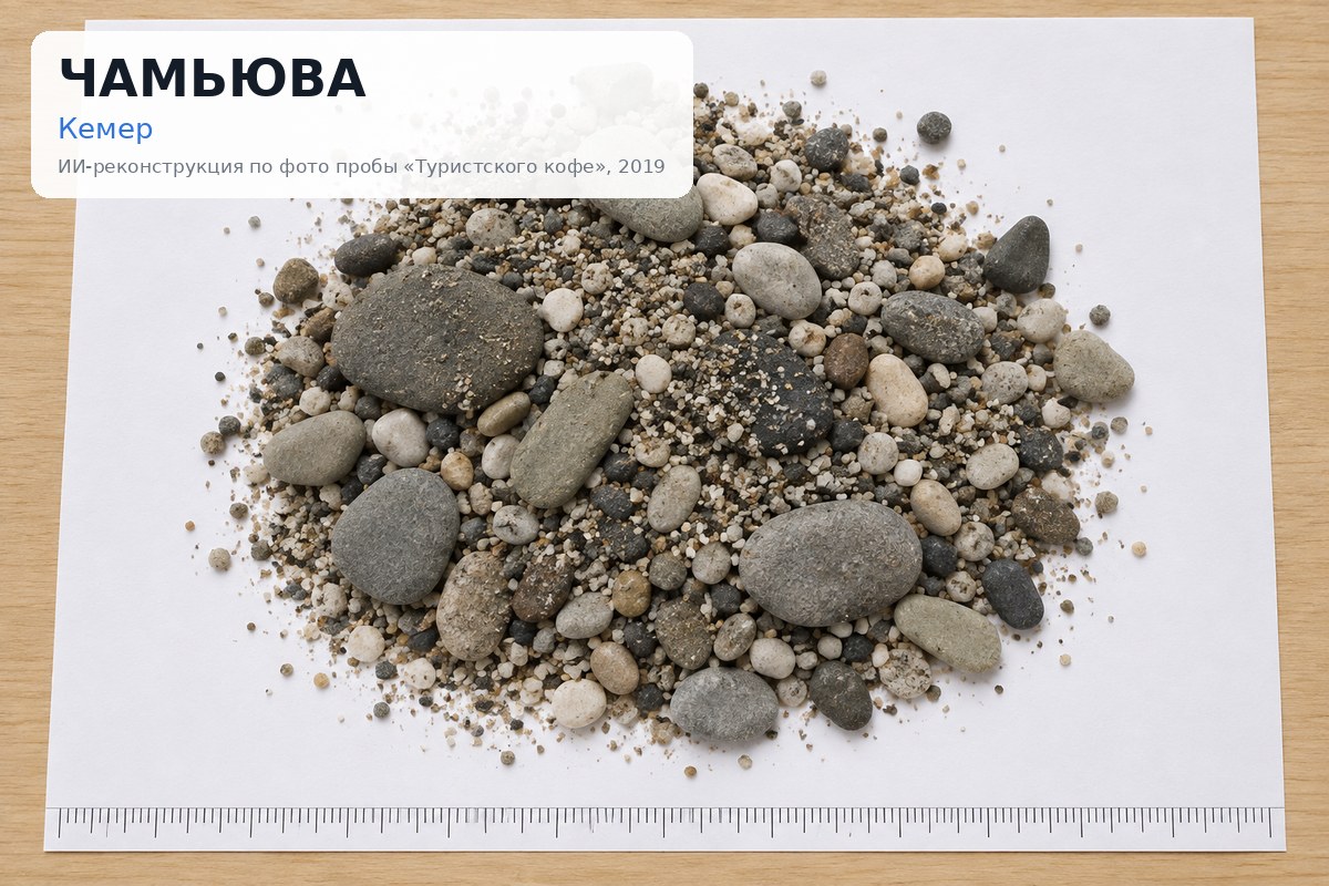 Проба с пляжа: Чамьюва