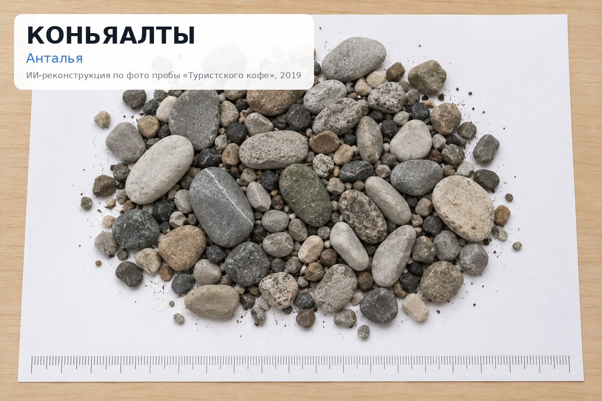 Проба с пляжа: Коньяалты