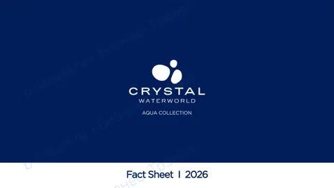 Концепция отеля Crystal Waterworld Aqua Collection — Лето 2026