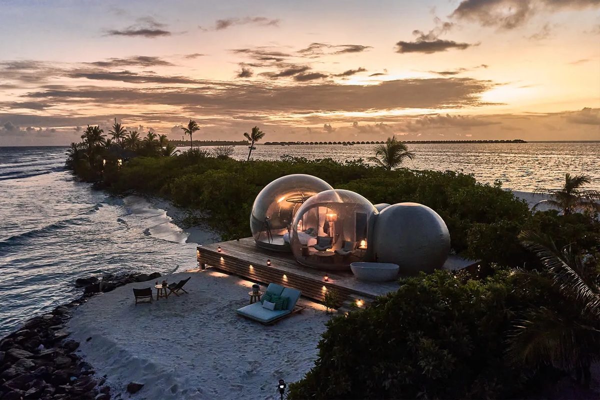 Finolhu: Beach Bubble, отдельный формат впечатления