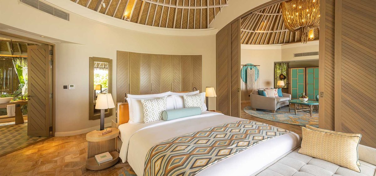 Спальня Beach House with Private Pool