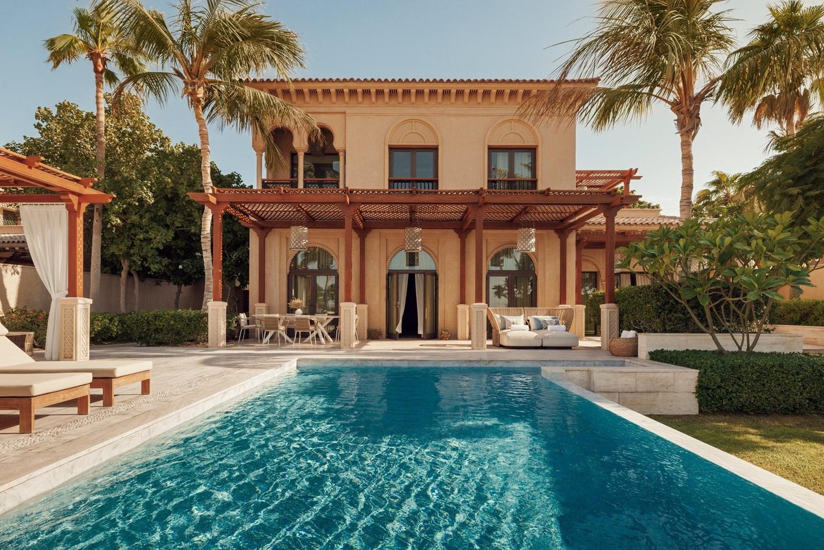 One&Only The Palm: двухспальная вилла, сад и бассейн