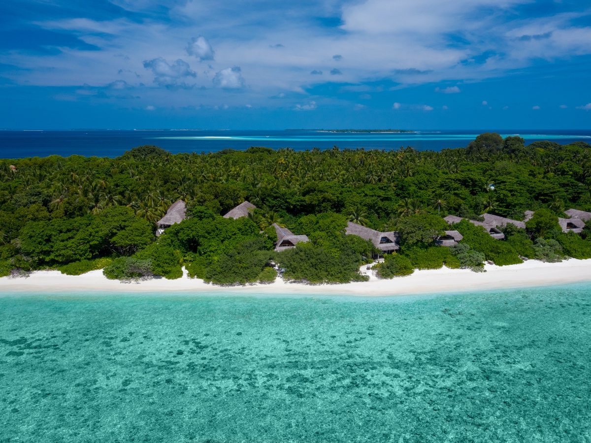 Побережье Soneva Fushi