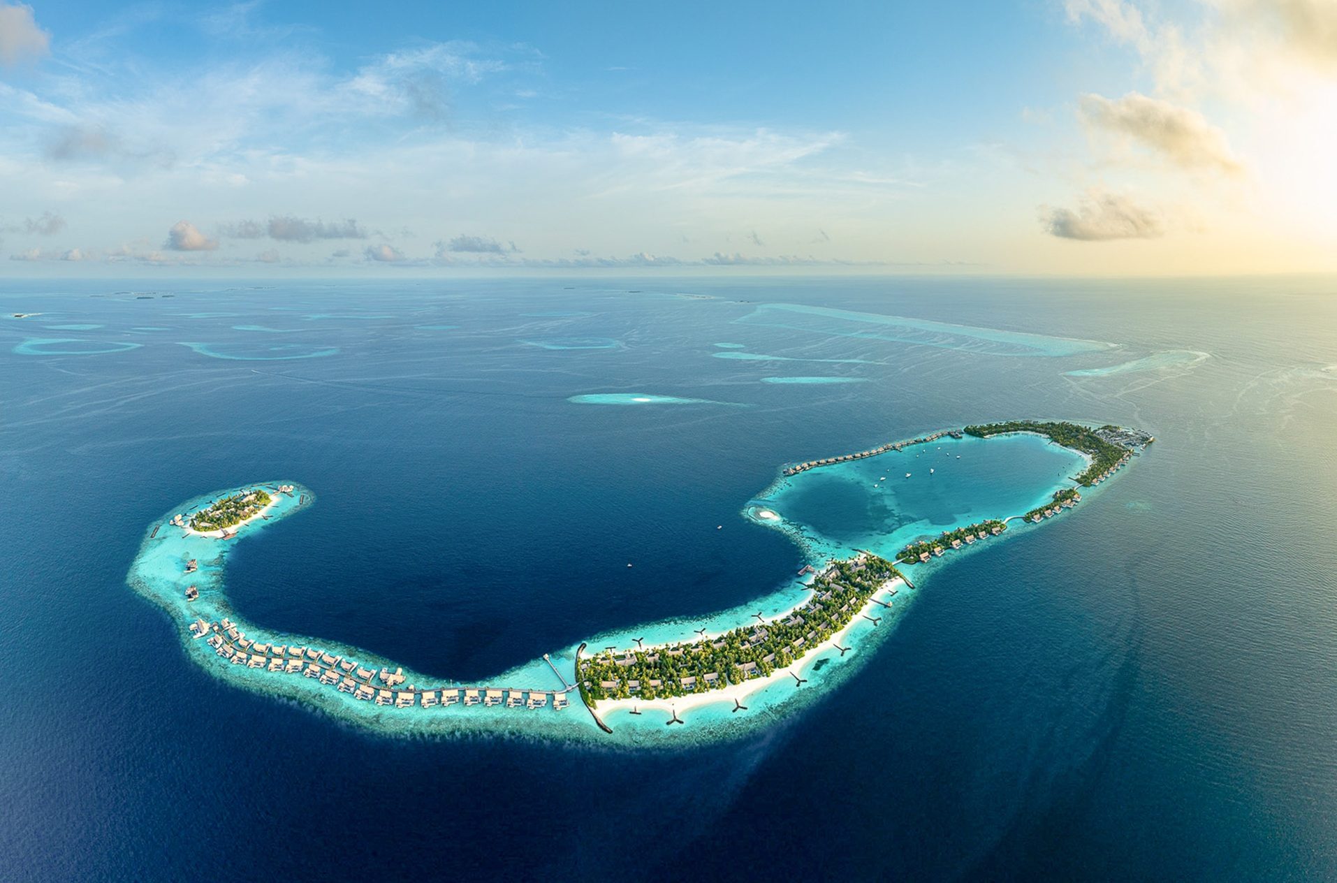 Waldorf Astoria Maldives Ithaafushi: общий вид