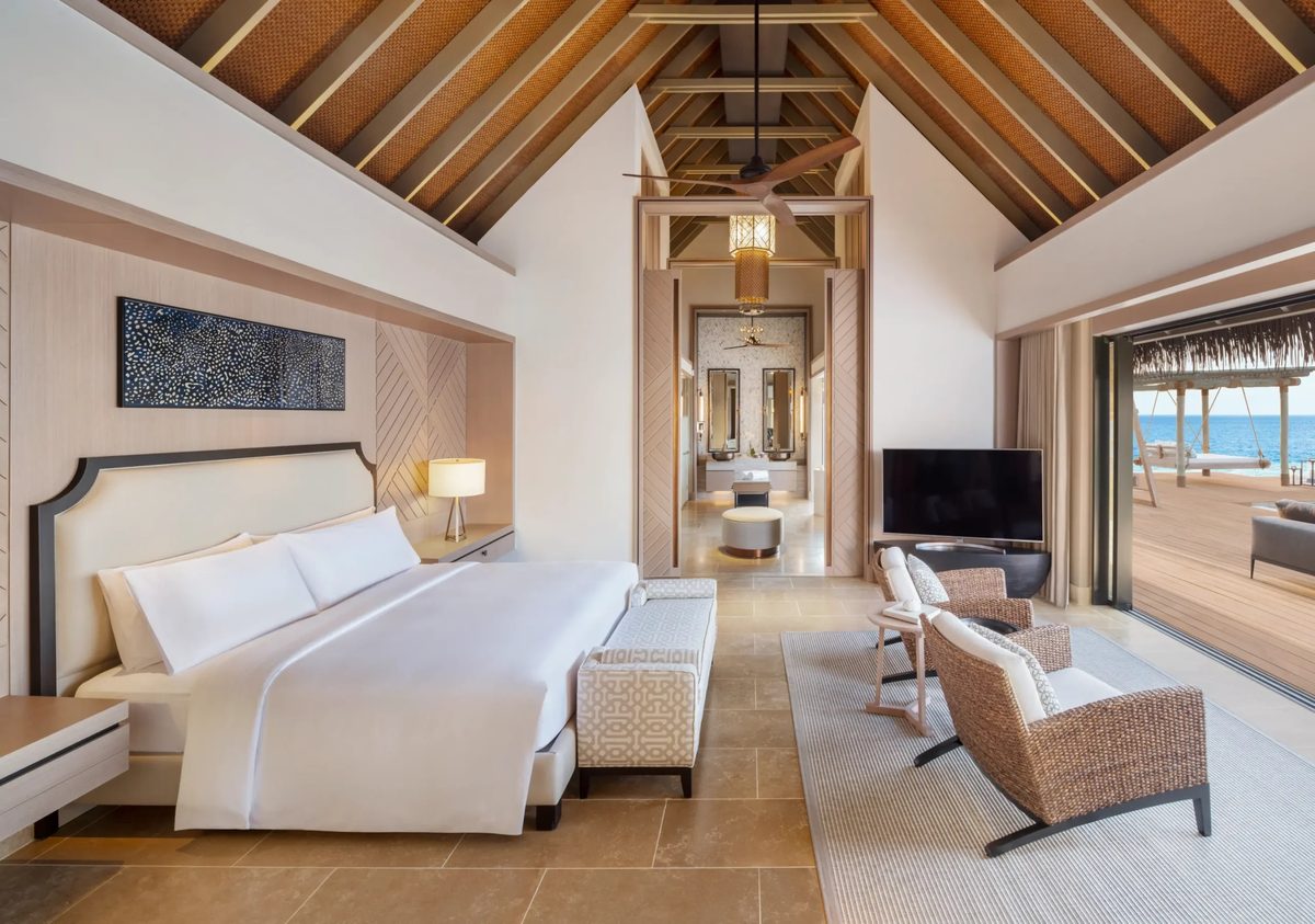 King Reef Villa: спальня